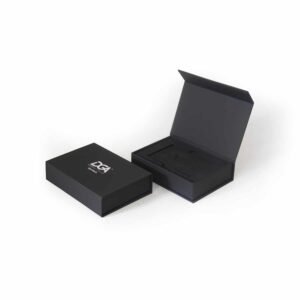 Card holder box with a shaped internal in plastazote